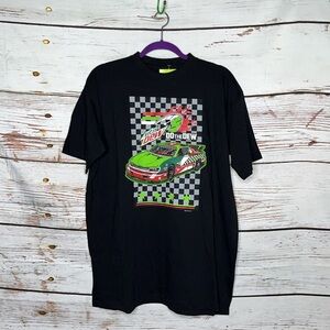 TeeLuv NWT Size XL Black - Mountain Dew Nascar Graphic T-Shirt